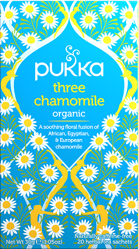 Pukka Three chamomille bio 20 builtjes